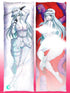 White Blood Cell Body pillow case CELLS AT WORK BLACK! Mitgard-Knight